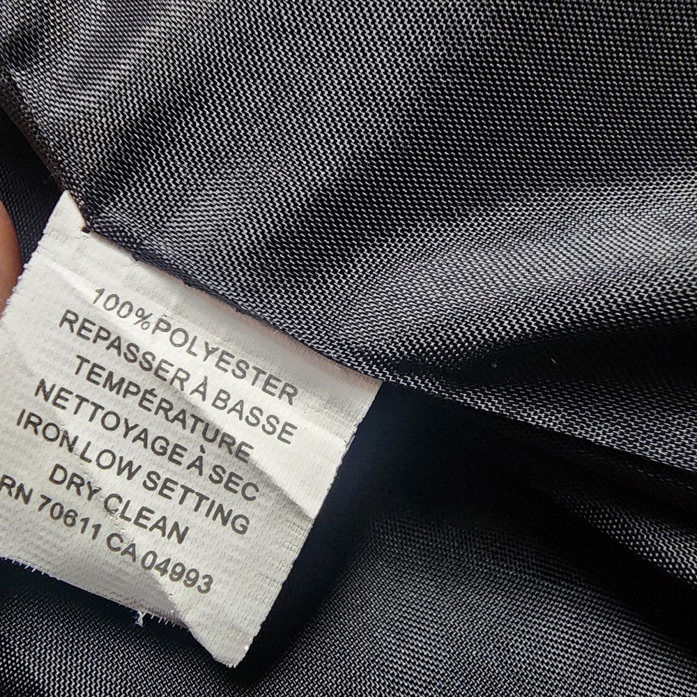 Vex Women's M Black Ruffle Asymmetrical‎ Jacket Whimsigoth Dark Fairy Witchy Y2K - Picture 14 of 16